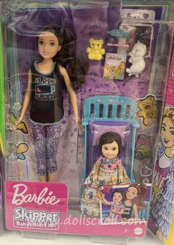 Mattel - Barbie - Skipper Babysitters Inc. - Bedtime Playset - Poupée